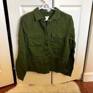 JCREW Army Green Jacket
